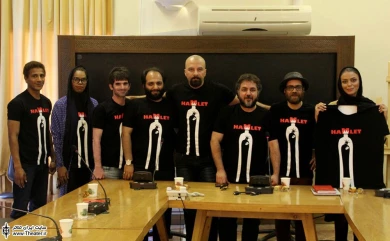 نشست خبری نمایش هملت به کارگردانی آرش دادگر 1