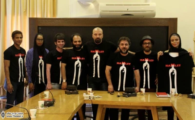 نشست خبری نمایش هملت به کارگردانی آرش دادگر