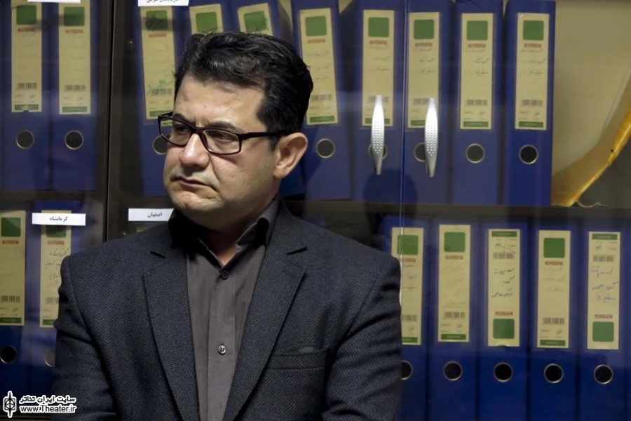 مراسم تودیع شهرام نوشیر و معارفه قاسم طاهر احمدی رئیس جدید دفتر تئاتر خیابانی 4