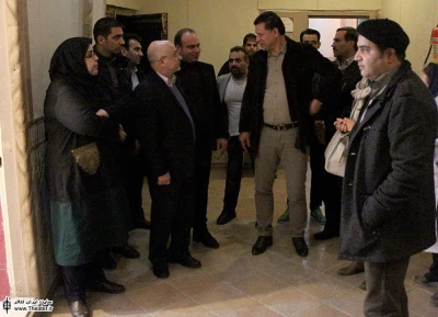 نمایش گنجفه میزبان معاون هنری وزیر ارشاد و علی دائی