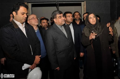 بازدید وزیر فرهنگ و ارشاد اسلامی و معاون امور هنری از تئاتر شهر 3