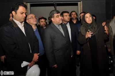 بازدید وزیر فرهنگ و ارشاد اسلامی و معاون امور هنری از تئاتر شهر