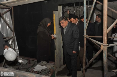 بازدید وزیر فرهنگ و ارشاد اسلامی و معاون امور هنری از تئاتر شهر 4