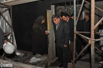 بازدید وزیر فرهنگ و ارشاد اسلامی و معاون امور هنری از تئاتر شهر