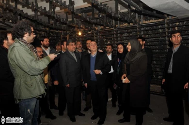 بازدید وزیر فرهنگ و ارشاد اسلامی و معاون امور هنری از تئاتر شهر 5