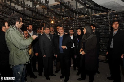 بازدید وزیر فرهنگ و ارشاد اسلامی و معاون امور هنری از تئاتر شهر
