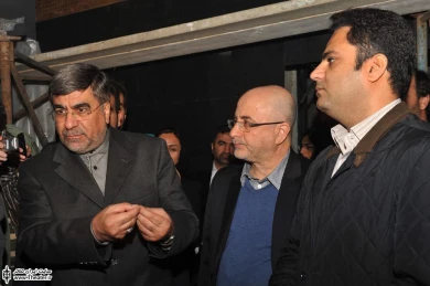 بازدید وزیر فرهنگ و ارشاد اسلامی و معاون امور هنری از تئاتر شهر 6