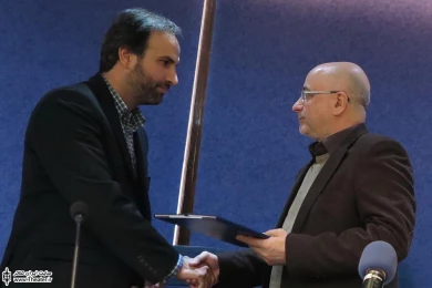 تودیع اردشیر صالح پور و معارفه مهدی شفیعی مدیر کل جدید مرکز هنرهای نمایشی 1