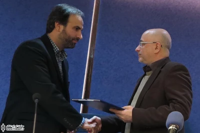 تودیع اردشیر صالح پور و معارفه مهدی شفیعی مدیر کل جدید مرکز هنرهای نمایشی