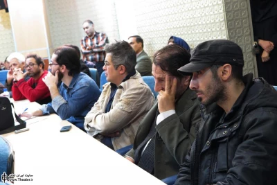 تودیع اردشیر صالح پور و معارفه مهدی شفیعی مدیر کل جدید مرکز هنرهای نمایشی