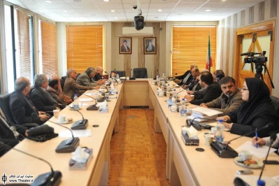 جلسه شورای سیاست گذاری جشنواره آئینی و سنتی با علی مراد خانی