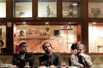 دیدار صمیمی خبرنگاران فعال حوزه تئاتر با مهدی شفیعی مدیر کل هنرهای نمایشی