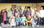 همایون شجریان به تماشای نمایش «پلیس» نشست