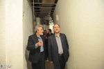 پیگیری روند باز سازی تئاتر شهر در بازدید علی اصغر کاراندیش(معاونت توسعه)  و علی مراد خانی (معاوتت فرهنگی)از مجموعه تئاتر شهر 3