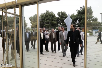 بازدید شهرداران شهر های استان کرمان از پردیس تئاتر تهران و مرکز تئاتر آیینی صبا