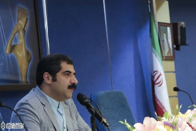 اولین نشست خبری شهرام اسدی دبیر سی و چهارمین جشنواره بین المللی تئاتر فجر 5