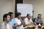 نشست مسئولین تماشاخانه های خصوصی تهران با مدیر مرکز هنرهای نمایشی 8