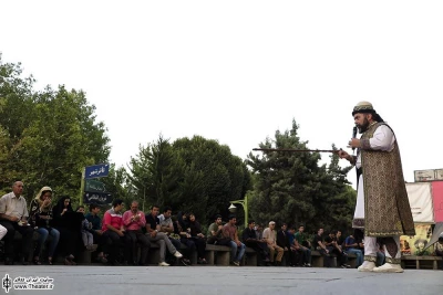 نمایش‌های خیابانی ویژه ماه مبارک رمضان در محوطه تئاتر شهر