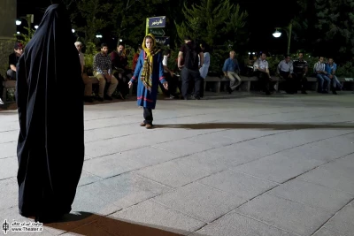 نمایش‌های خیابانی ویژه ماه مبارک رمضان در محوطه تئاتر شهر