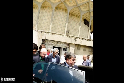 پیگیری روند باز سازی تئاتر شهر در بازدید علی جنتی وزیر فرهنگ وارشاد اسلامی