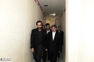 پیگیری روند باز سازی تئاتر شهر در بازدید علی جنتی وزیر فرهنگ وارشاد اسلامی