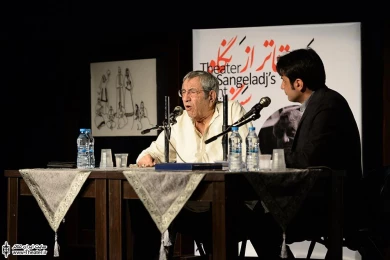 نشست‌ ماهیانه تئاتر از نگاه سنگلج با حضور عباس جوانمرد 5