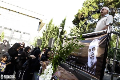 مراسم تشییع پیکر احمد علامه دهر 3