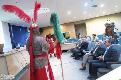 رونمایی از کتاب دفتر تعزیعه سیزده