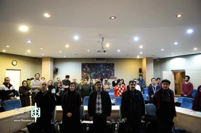 افتتاحیه بخش نمایشنامه خوانی سی و چهارمین جشنواره بین المللی تئاتر فجر