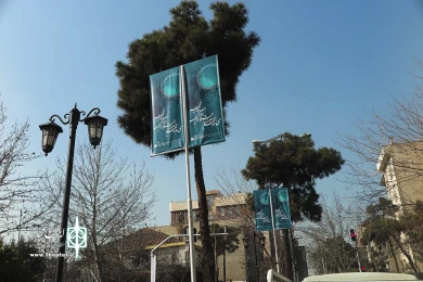 تبلیغات محیطی تئاتر فجر 5