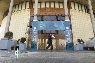 تبلیغات محیطی تئاتر فجر 6