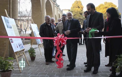 افتتاح نمایشگاه پوستر فجر 15