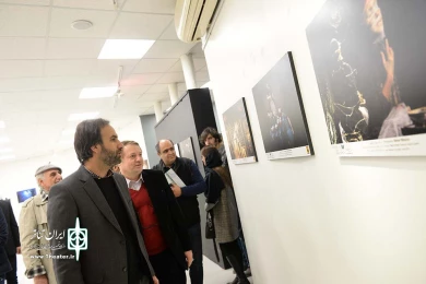 افتتاح نمایشگاه عکس تئاتر فجر 10