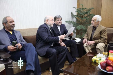 بازدید وزیر ارشاد از تئاتر شهر 4