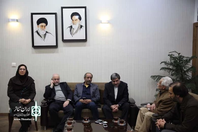 بازدید وزیر ارشاد از تئاتر شهر 8