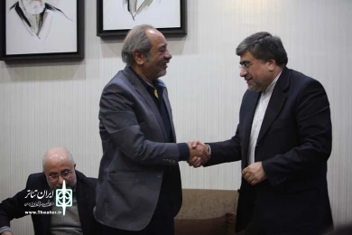 بازدید وزیر ارشاد از تئاتر شهر 9