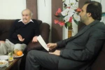 عیادت مدیرکل هنرهای نمایشی  از ولی‌الله شیراندامی