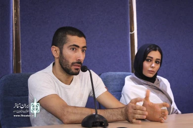 نشست خبری نماش مجلس ضربت زدن‎ 5