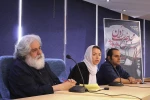 نشست خبری نماش مجلس ضربت زدن‎ 10