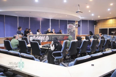 نشست خبری نماش مجلس ضربت زدن‎ 13