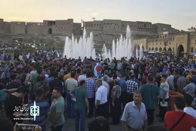 علیرضا اسماعیلی خبرداد :

اقبال مردمی از نمایش خیابانی «پیکره» در کردستان عراق