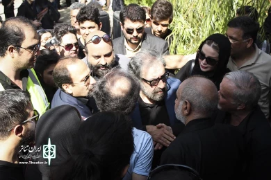تشییع پیکر عباس کیارستمی