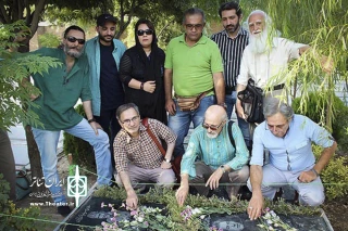 ادای احترام عوامل «انسانم آرزوست» به زنده یاد سعدی افشار