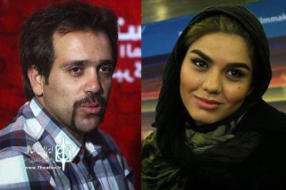 آزاده زارعی و امیر کربلایی زاده در نمایش «پری»