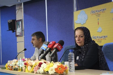 نشست خبری شانزدهمین جشنواره عروسکی تهران- مبارک