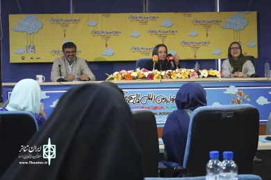 نشست خبری شانزدهمین جشنواره عروسکی تهران- مبارک