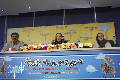 Tehran-Mobarak Puppet Festival Press Conference

Marzieh Boroumand: 16th Festival to Open with Puppet Carnival