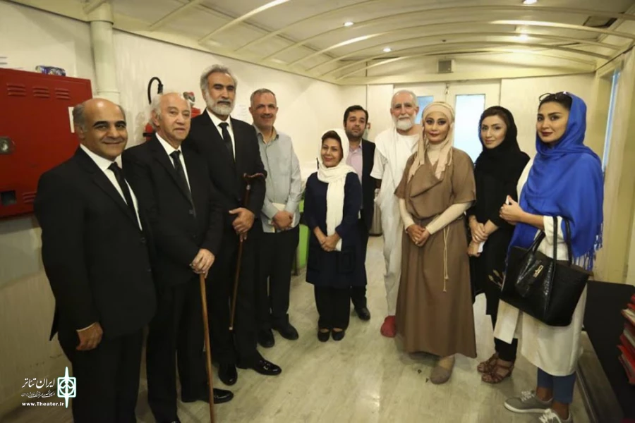 احمد مسجدجامعی به تماشای «سقراط» نشست 2
