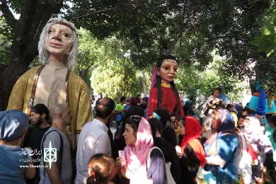 افتتاحیه شانزدهمین جشنواره بین المللی جشنواره عروسکی تهران -مبارک