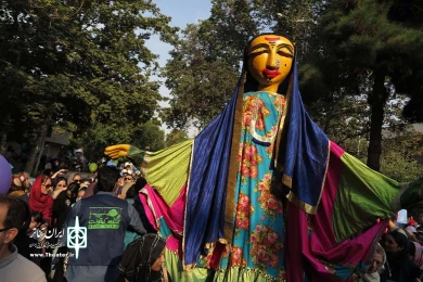 افتتاحیه شانزدهمین جشنواره بین المللی جشنواره عروسکی تهران -مبارک